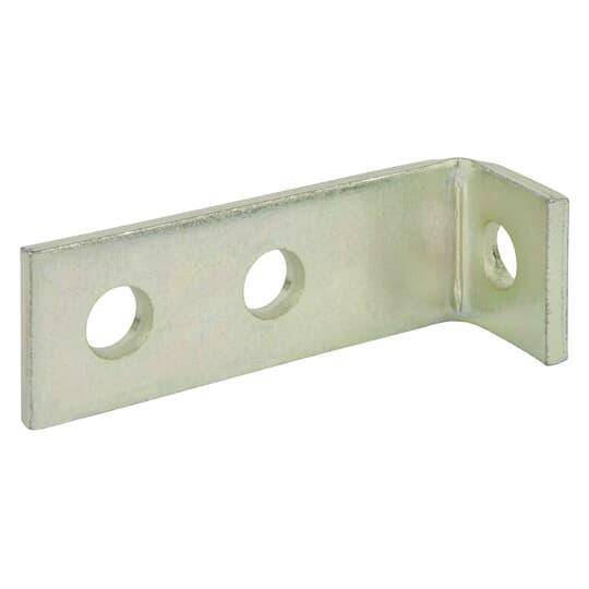 Kindorf® B-916-SS Angle Connector, 3 Holes, 4-1/2 in L x 1-1/2 in W, Stainless Steel