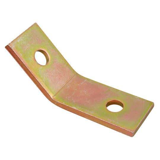 Kindorf® B-938-EG Open Angle Connector, 3 in L x 1-1/2 in W, 45 deg Bend, Steel