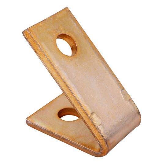 Kindorf® B-939-EG Closed Angle Connector, 3-1/8 in L x 1-1/2 in W, 45 deg Bend, Steel
