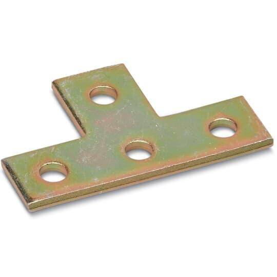 Kindorf® B-962 Connector Plate, 4 Holes, 4-1/2 in L x 3 in W x 1/4 in THK, Steel