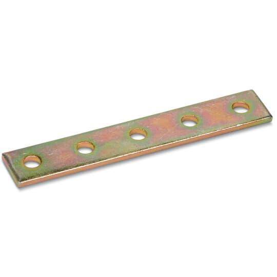 Kindorf® B-967 5-Hole Plate Connector, 7-1/2 in L x 1-1/2 in W, For Use With Kindorf® Channels, Steel, Galv-Krom®