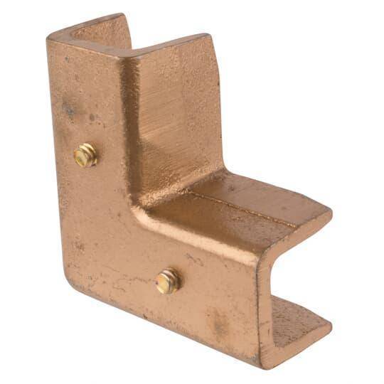 Kindorf® G-1502-L L-Cross Channel Joiner, 2-49/16 in L x 2-49/16 in W, Cast Aluminum