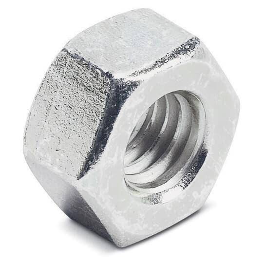 Kindorf® NH-114-D Non-Metallic Hex Nut, 1/2 in Thread