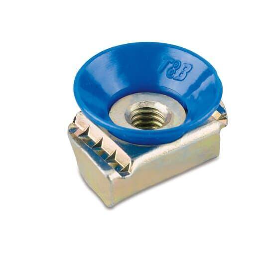 Kindorf® UCN516 Universal Cone Nut, For Use With A100, B100, AB100 Series 1-5/8, 1-1/2 in Channel, 5/16-18 Thread, Steel
