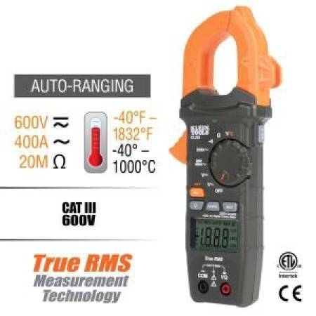 Klein Tools, Inc. CL220 Digital Clamp Meter