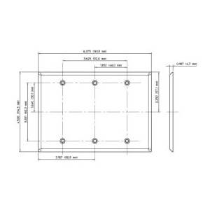 Leviton Manufacturing Co. Inc. 84033-40 Wallplate