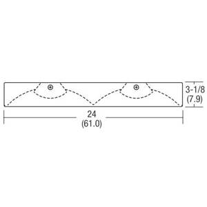 2', 120 to 277 VAC, Acuity Brands Lighting Inc. 2RT5-28T5 Fluorescent Recessed Light Fixture, 2-Lamp, T5