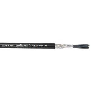 600/1000 V, 16 AWG, 4-Conductor, Lappgroup.Com 701700 OLFLEX® VFD Drive Motor Cable, Black/White/Green/Yellow,