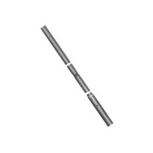 EATON Crouse-Hinds 160P Non-Insulated Setscrew Straight Connector, 5 in Trade, For Use With Rigid/IMC Conduit, Malleable Iron