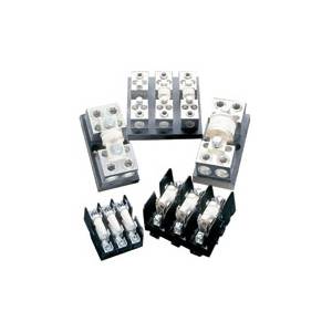 300 VAC, 60 A, Mersen S.A. 30608T Fuse Block, 3-Pole, Class T