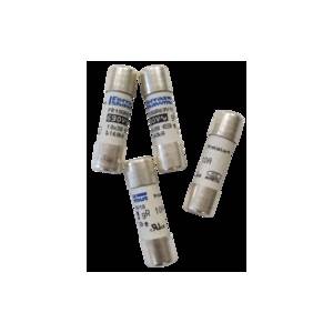 700 VAC/ 500 VDC, 10 A, Mersen S.A. FR10GR69V10 Semiconductor Protection Midget Fuse, Ferrule Terminal, Fast Acting
