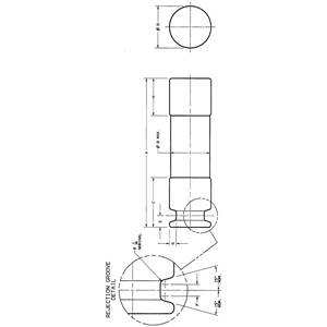 600 VAC/VDC 7 A, Class RK1, Mersen S.A. A6D7R Amp-Trap 2000®, SmartSpot® UL Power Fuse, Time Delay, Ferrule Terminal