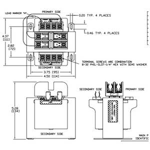 Micron B200MBT13RKF Encapsulated Control Transformer
