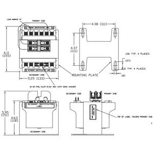 Micron B500MBT13RKF Encapsulated Control Transformer