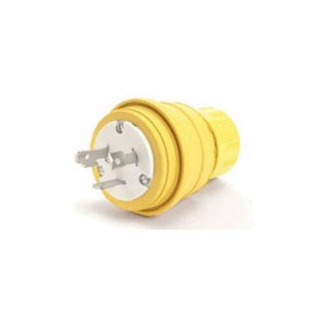 125 V 30 A L5-30P, Molex LLC 130147-0072 Watertite® Locking Device Blade Plug