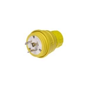 250 V 30 A L6-30P, Molex LLC 130147-0074 Watertite® Locking Device Blade Plug