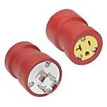 125/250 VAC 15/20 A 5-15R, Molex LLC 130151-0020 Super-Safeway™ Plug Adapter