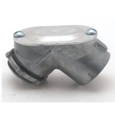 M&W Electric 1902G Conduit Pull Elbow With Gasket, 1-1/4 in Trade, 90 deg