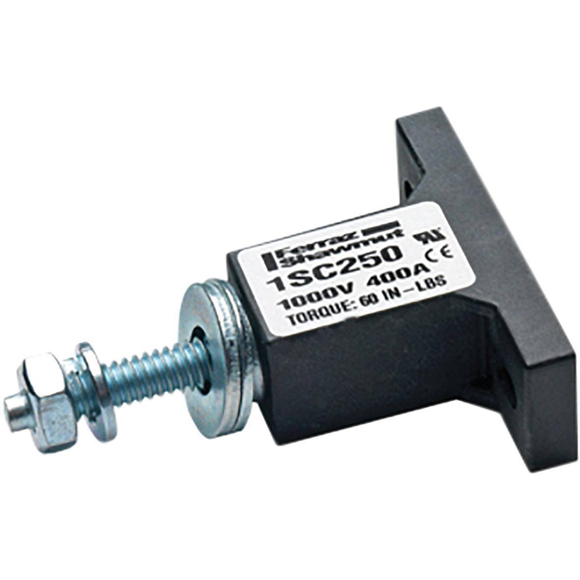 Mersen 1SC250 Modular Semiconductor Fuse Block, 1000 VAC, 400 A, 1 Pole