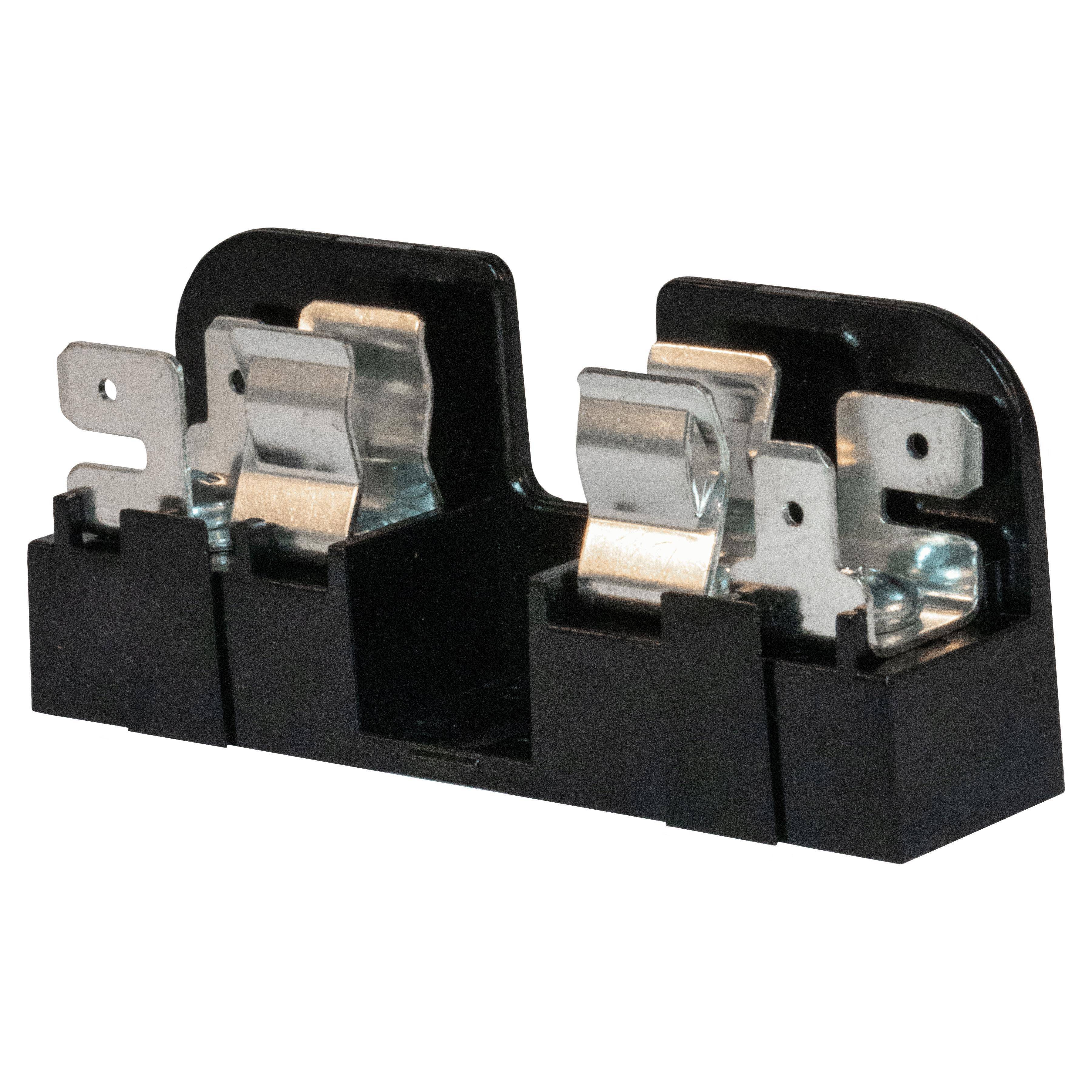 Mersen 30350 Open Style Fuse Block, 600 VAC/VDC, 30 A, 14 to 6 AWG Wire
