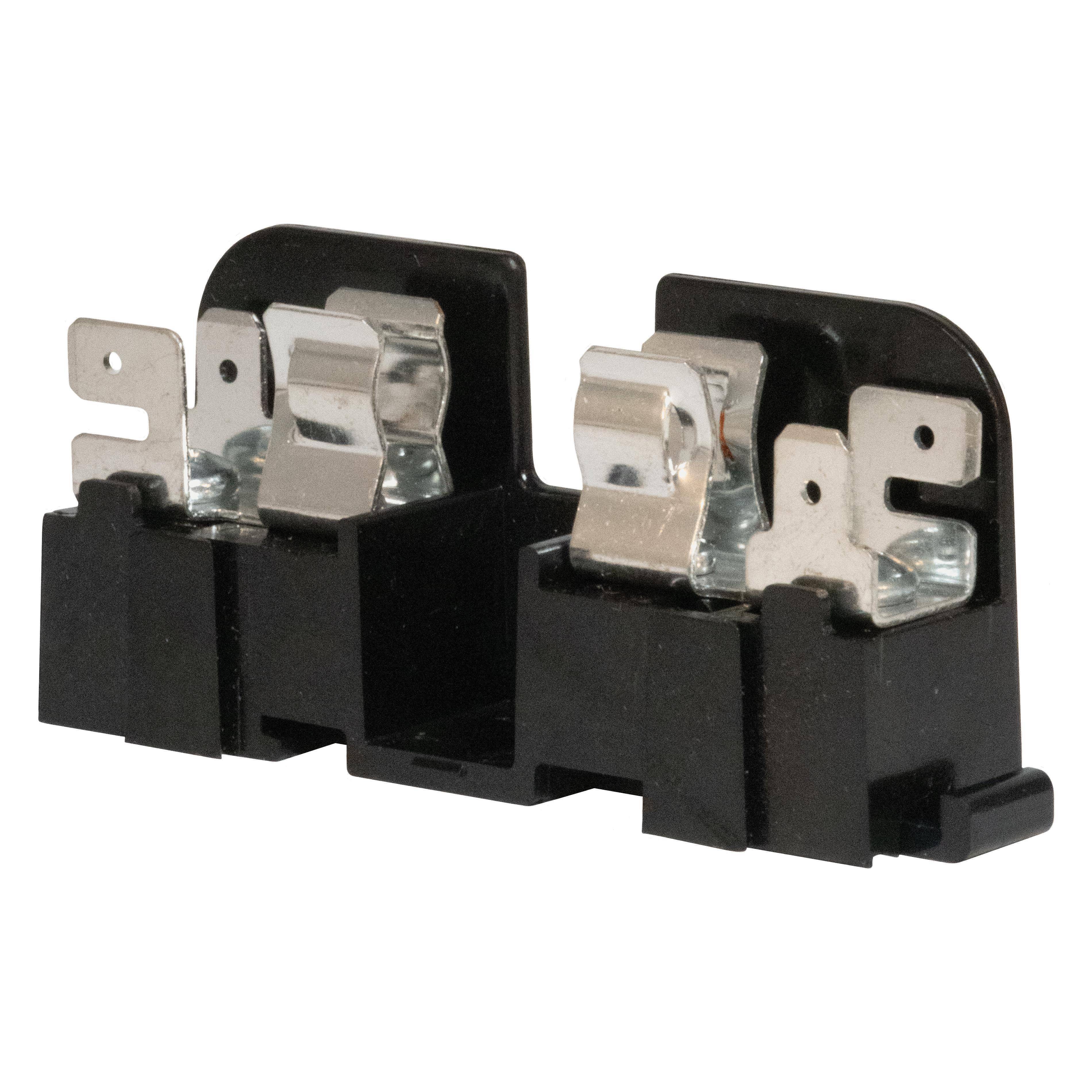 Mersen 40120G Adder Pole Open Style Fuse Block, 600 VAC, 15 A, Class: G, 14 to 10 AWG Wire