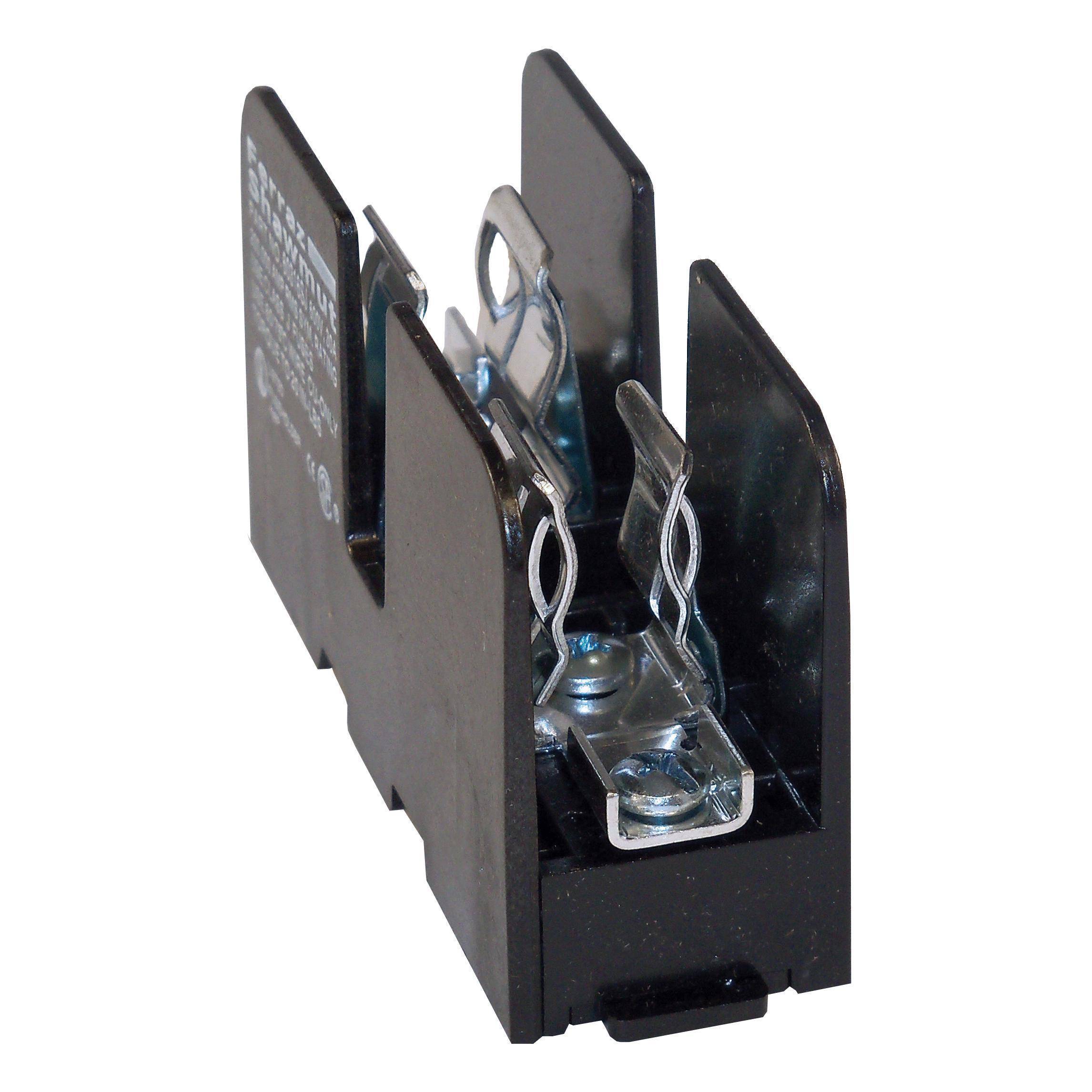 Mersen 60316SJ Open Style Fuse Block, 600 VAC/VDC, 30 A, Class: J, 14 to 4 AWG Wire, 1 Pole