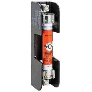 600 VAC/VDC, 30 A, Mersen EP 60306R Fuse Block, 1-Pole, Class R