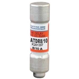 600 VAC/300 VDC, 8/10 A, Mersen EP ATDR8/10 Amp-Trap 2000® Power Fuse, Ferrule Terminal, Time Delay