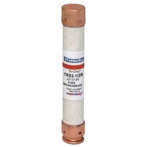 600 VAC/VDC 2.5 A, Class RK5, Mersen EP TRS2-1/2R Tri-Onic® Power Fuse, Time Delay, Ferrule Terminal