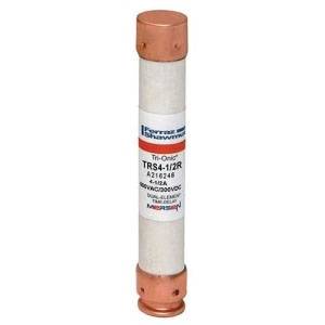 600 VAC/ VDC 4-1/2 A, Class RK5, Mersen EP TRS4-1/2R Tri-Onic® Low Voltage UL Power Fuse, Time Delay, Ferrule Terminal