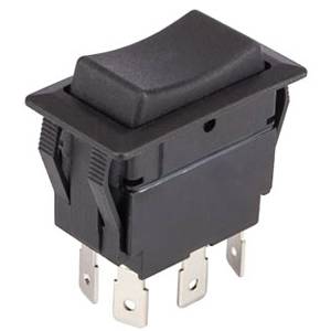 250 VAC, 20 A, NSi Industries LLC 77010RQ Rocker Switch