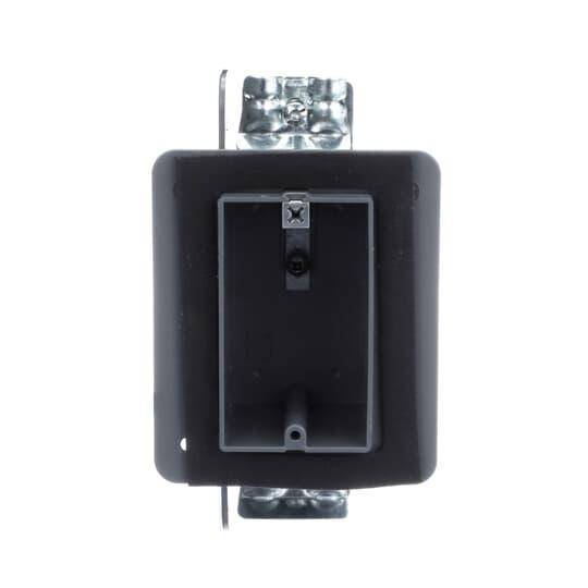 NuTek® FWSWBX Airtight Non-Metallic Device Box, Polyphenylene Ether/Polystyrene, 18 cu-in Capacity, 1 Gangs, 3-3/4 in L x 2-1/4 in W x 2-3/4 in D