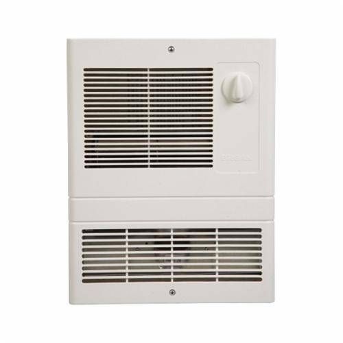 Broan® 9815WH Fan Forced High-Capacity Heater, 1.5 kW, 240 VAC