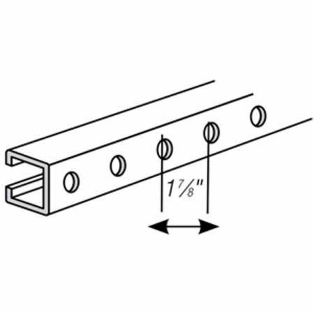 Ocal® A12P-G A Series Strut Channel Standard, 10 ft L 1-5/8 in W 1-5/8 in D 12 ga THK, Steel, PVC Coated, Domestic