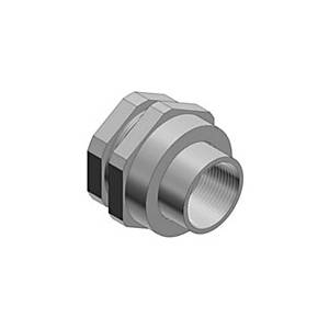 T&B® Industrial Fitting UNF-605-TB 3-Piece Coupling Dust-Ignitionproof Female Explosionproof Conduit Union, 2 in, Steel, Electro Galvanized