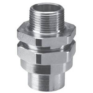 T&B® Industrial Fitting UNY-205-TB 3-Piece Coupling Dust-Ignitionproof Male Explosionproof Conduit Union, 3/4 in, Steel, Electro Galvanized