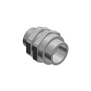 T&B® Industrial Fitting UNY-205-TB 3-Piece Coupling Dust-Ignitionproof Male Explosionproof Conduit Union, 3/4 in, Steel, Electro Galvanized