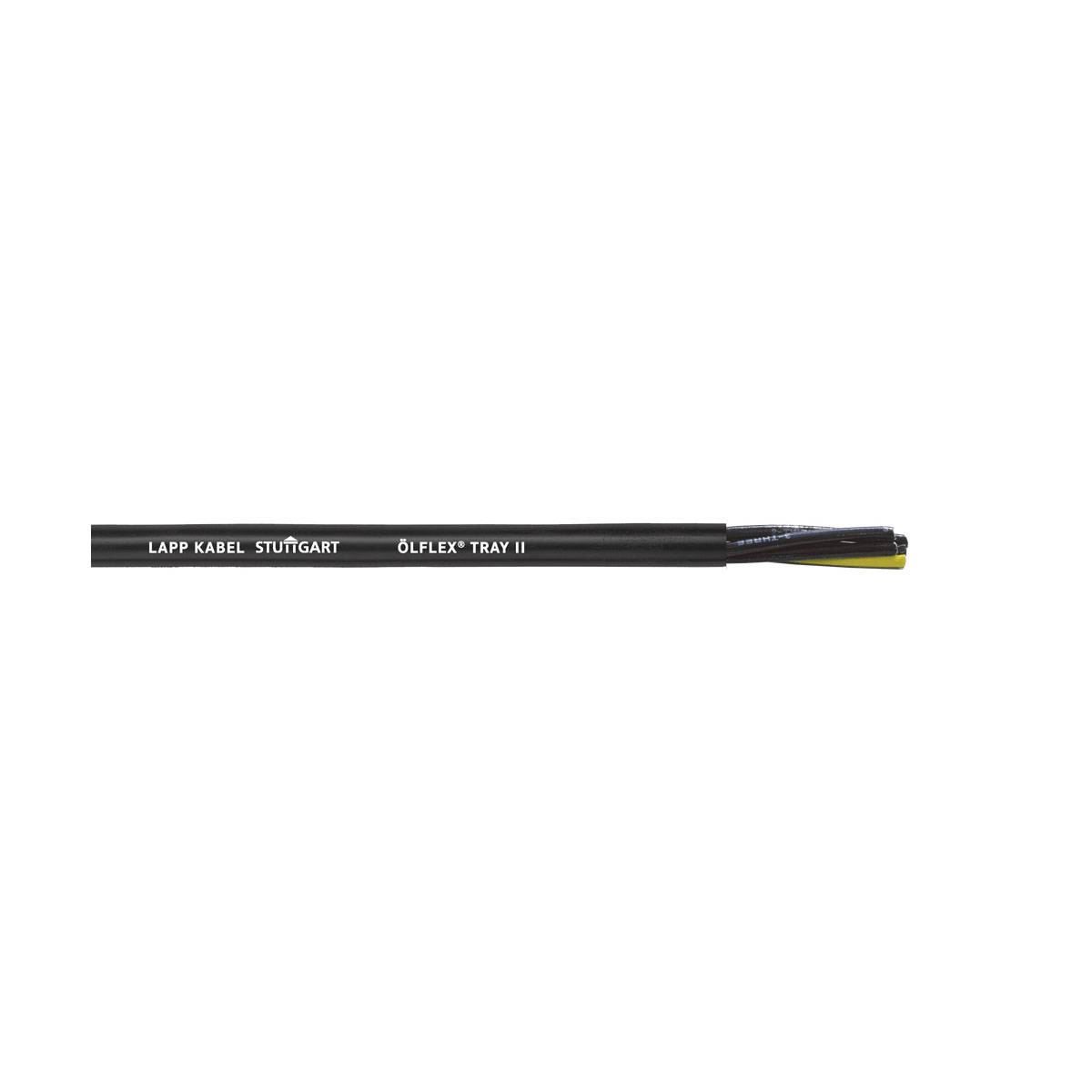 OLFLEX® 221807 TRAY II Extremely Oil Resistant Unshielded Flexible Tray Cable, 600/1000 VAC, (7) 18 AWG Bare Stranded Copper Conductor