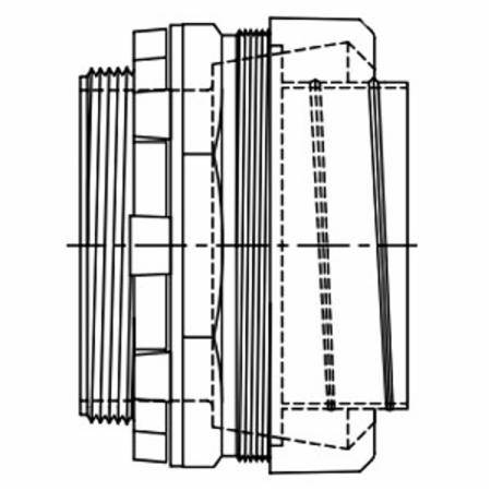 4" Orbit Industries LT-400 Liquid Tight Connector