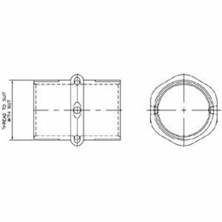 1-1/4" Orbit Industries OF7614 EMT Conduit Coupling