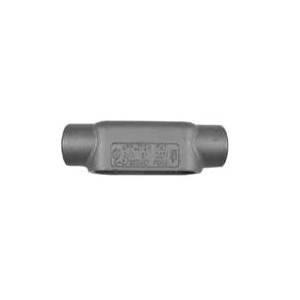 O-Z/Gedney C87 Type-C Conduit Outlet Body, 3 in Hub, Form 7 Form, 126 cu-in Capacity, Grayloy Iron, Aluminum Enamel/Zinc Electroplated