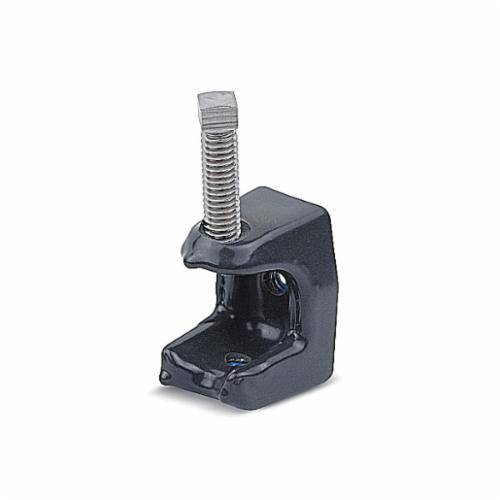 Ocal® 503-G Beam Clamp, 1/2-13 Rod, 1 in THK Flange, 1300 lb Load, Malleable Iron, PVC Coated