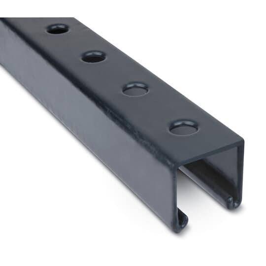 Ocal® A12P-G A Series Strut Channel Standard, 10 ft L 1-5/8 in W 1-5/8 in D 12 ga THK, Steel, PVC Coated, Domestic
