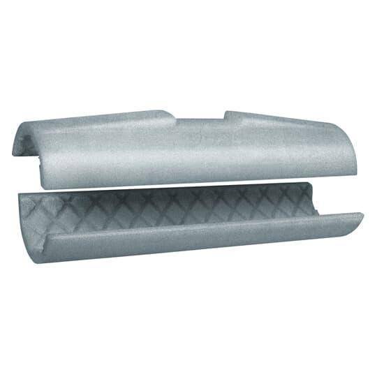 Ocal® HLF-SHL-CLP11/2 2-Piece Half Shell Clamp, 1-1/2 in Conduit, Ductile Iron
