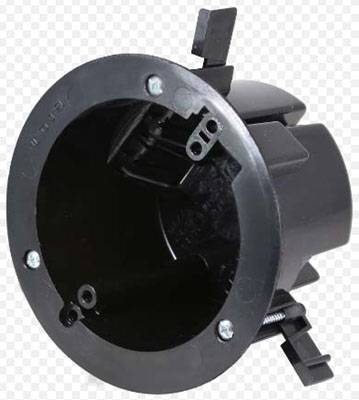 18 Cu in 4-KO, 4.4" x 2.68" 18 Cu Inch PVC Round Old Work