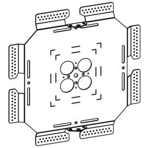 13.3" x 13.3" Orbit Industries Inc. BCHS-6S Box/Conduit Hanger Support