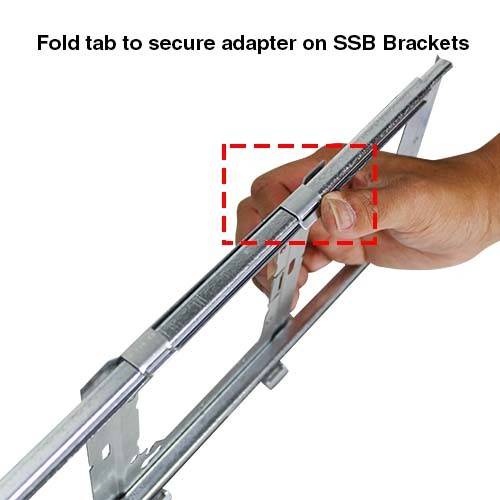 Orbit Industries UMA Stamped Mounting Adapter, Sheet Steel