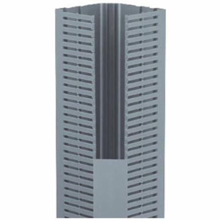 3.35" x 2.57" x 6' Panduit CWD2LG6 PanelMax™ Corner Wiring Duct, Light Gray