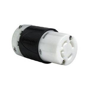 480 VAC 30 A L16-30R, Legrand North America LLC L1630C Turnlok® Locking Device Connector