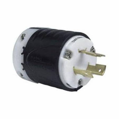 480 VAC 20 A L8-20P, Legrand North America LLC L820P Turnlok® Locking Device Plug